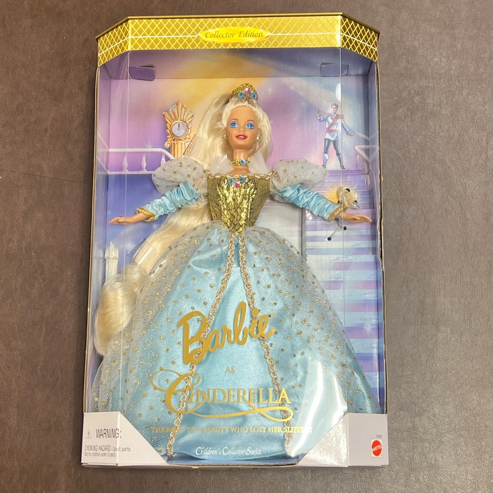 1996 Barbie As Cinderella Children's Collector Series Doll Mattel 16900